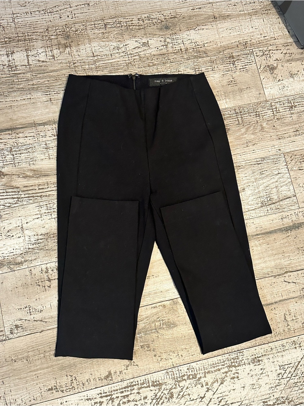 rag & bone New York Black Tailored Trousers – Size 0